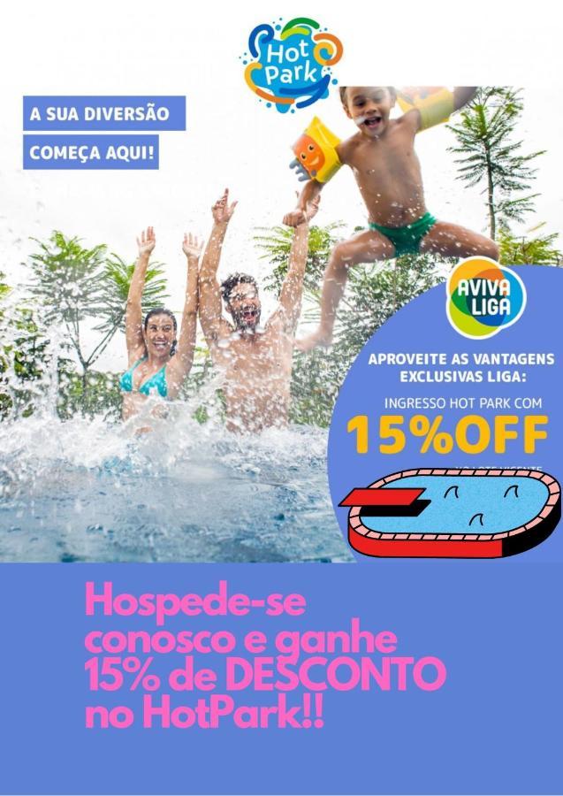 Flat Araras - Ctc, Incluso Roupas De Cama E Toalhas * Caldas Novas
